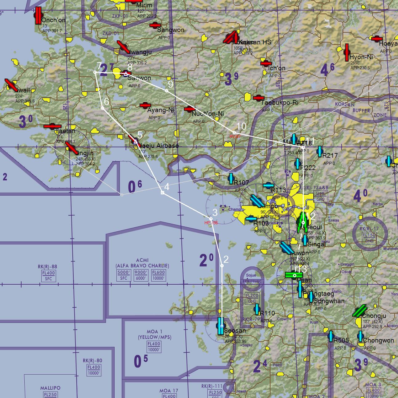 Flight Map